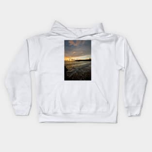 Cullercoats Bay daybreak Kids Hoodie